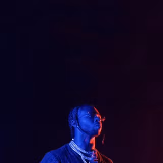 Blue aesthetic rapper wallpaper