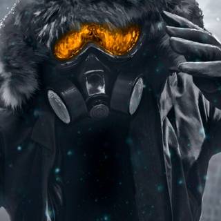Gas mask anime wallpaper