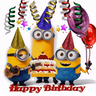 Minions birthday wallpaper