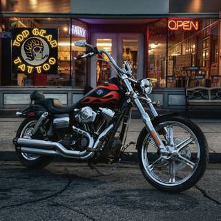 Harley Davidson Dyna wallpaper