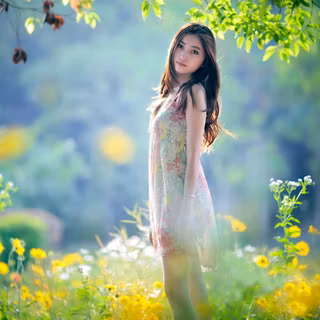 PC HD girl wallpaper