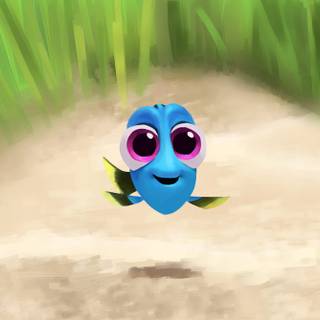 Baby Dory wallpaper
