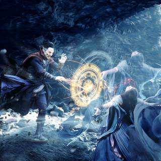 Dr Strange logo wallpaper