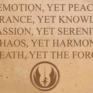 Jedi Code wallpaper