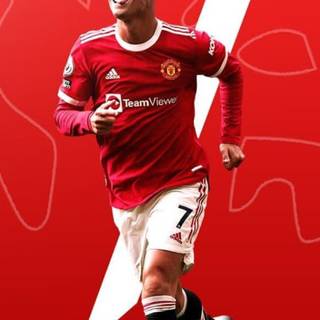 Cristiano Ronaldo MU wallpaper