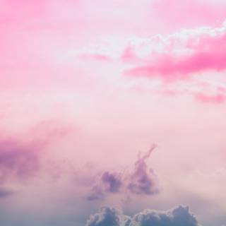 Sky pink aesthetic wallpaper