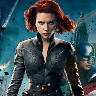 Black Widow PC aesthetic wallpaper