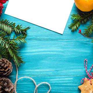 Christmas table wallpaper