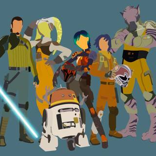 Ezra Bridger Rebels wallpaper