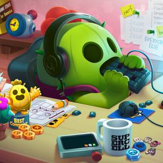 Brawl Stars computer wallpaper