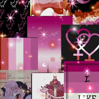 Lesbian females wallpaper