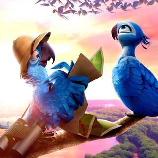 Rio cartoon wallpaper