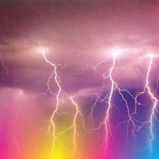 Thunder and lightning wallpaper