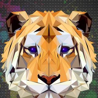 Tiger mask wallpaper