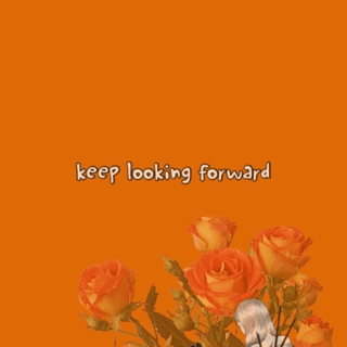 Spring orange wallpaper