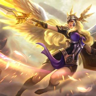 Freya MLBB wallpaper