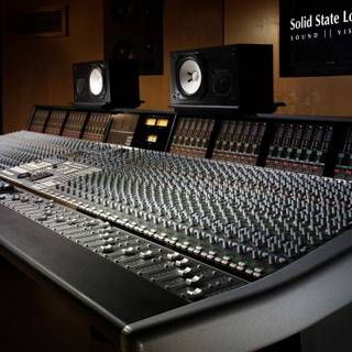 Sound studio wallpaper