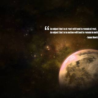 Space quotes wallpaper