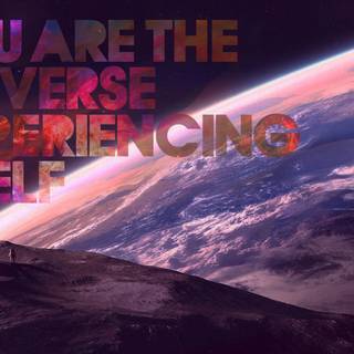 Space quotes wallpaper