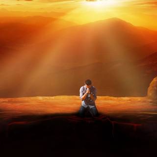 People praying wallpaper