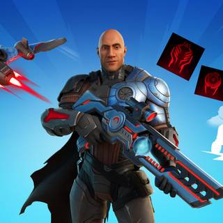 Fortnite The Rock wallpaper