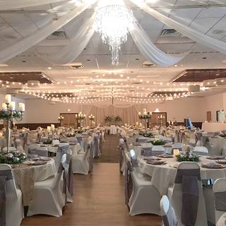 Wedding hall wallpaper