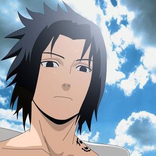 Sasuke face wallpaper