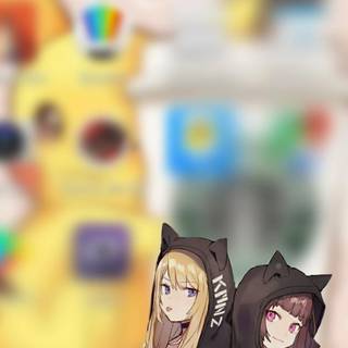 Anime besties wallpaper