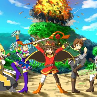 Kazuma anime PC wallpaper