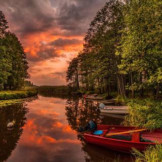 Nature river wallpaper