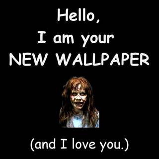 Funny hello wallpaper
