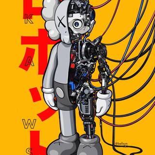 Kaws aesthetic wallpaper