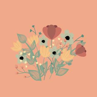 Spring draw wallpaper