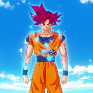 Super Saiyan God Goku Black wallpaper