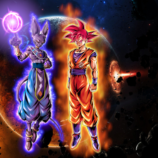 Goku and Beerus wallpaper