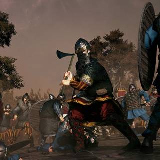 Anglo Saxon wallpaper