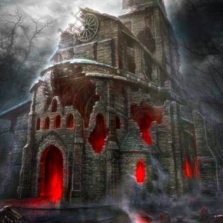 Horror city wallpaper