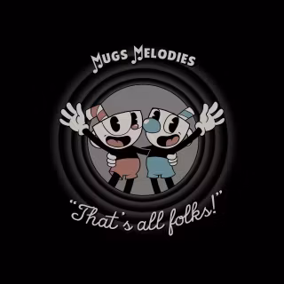 Bendy and Cuphead desktop wallpaper