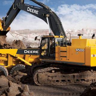 Construction equipment wallpaper