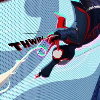 Miles Morales Leap of Faith 4k wallpaper