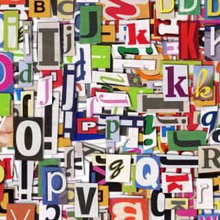 English newspaper wallpaper