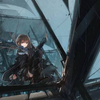 Female pirate wallpaper