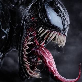 Venom transforming wallpaper