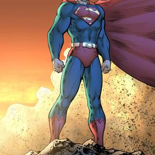 Comic superhero iPhone wallpaper