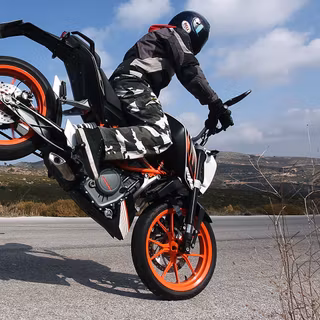KTM stunt wallpaper