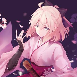 Spring manga wallpaper