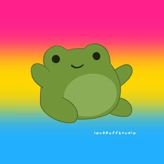 Gay frog wallpaper