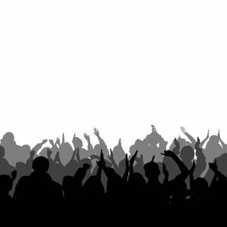 Cheering crowd wallpaper