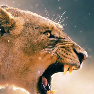 Lion iPhone 7 Plus wallpaper