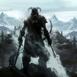 Skyrim characters wallpaper